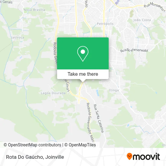 Rota Do Gaúcho map