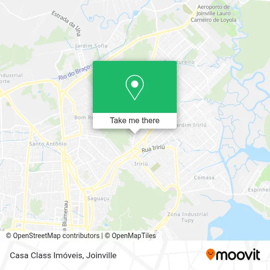 Casa Class Imóveis map