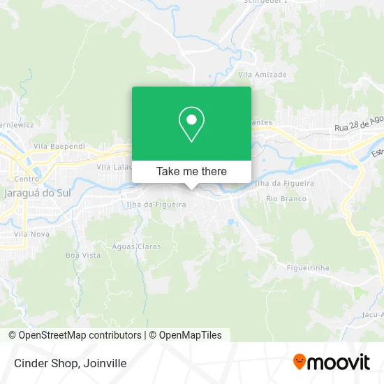 Cinder Shop map