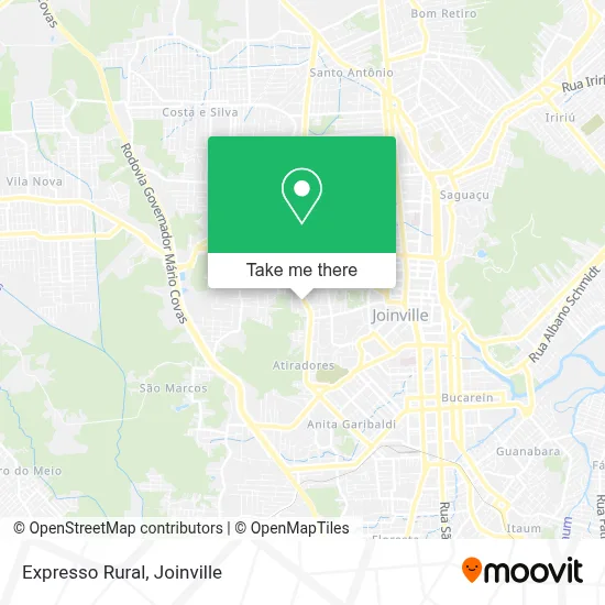 Expresso Rural map