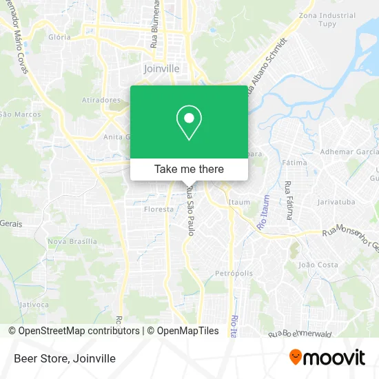 Beer Store map