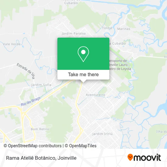 Rama Ateliê Botânico map