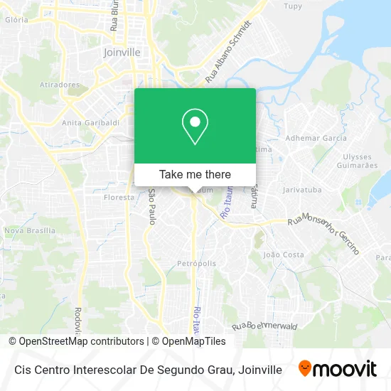 Cis Centro Interescolar De Segundo Grau map