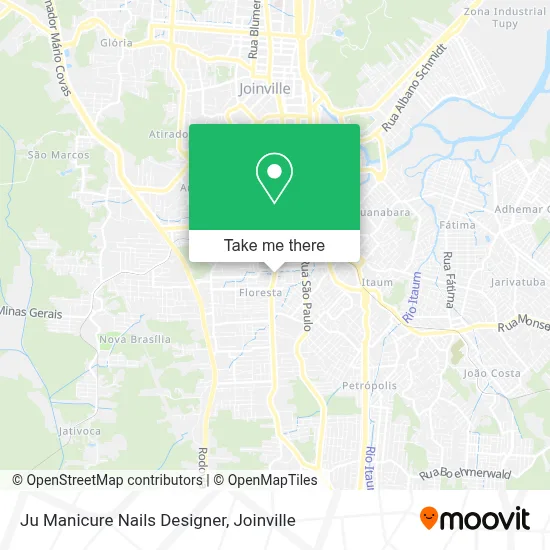 Ju Manicure Nails Designer map