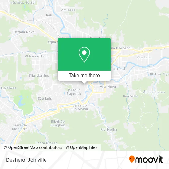 Devhero map
