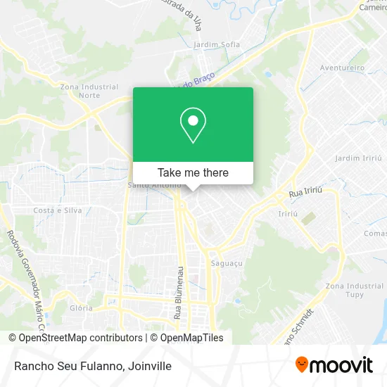 Rancho Seu Fulanno map