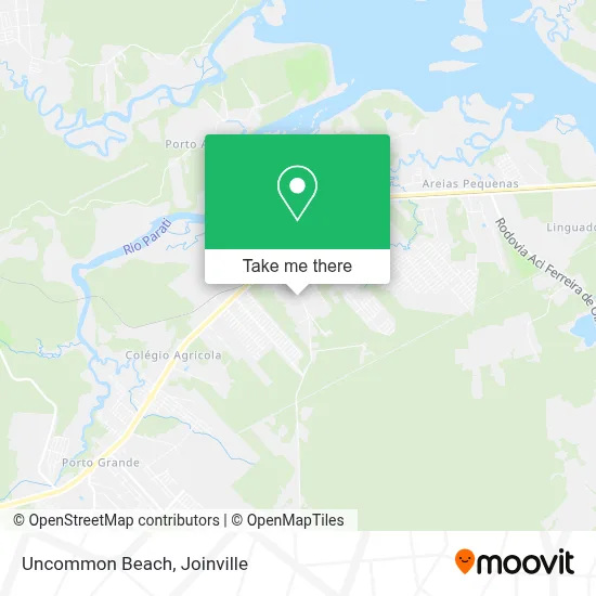 Uncommon Beach map
