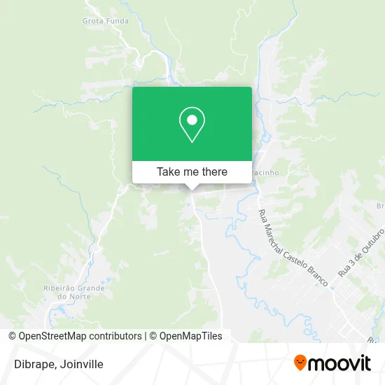 Dibrape map