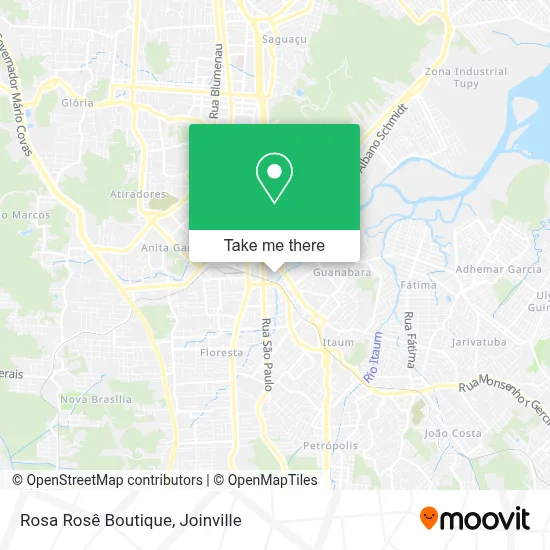 Rosa Rosê Boutique map
