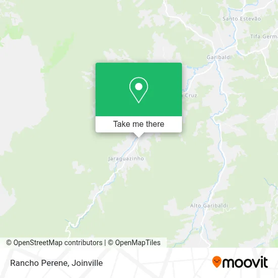 Rancho Perene map