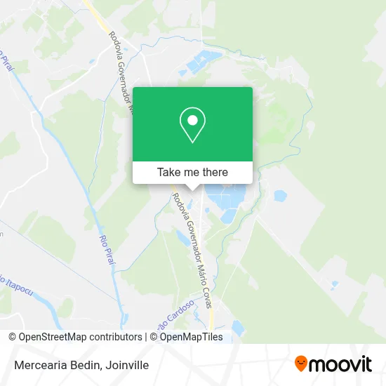Mercearia Bedin map