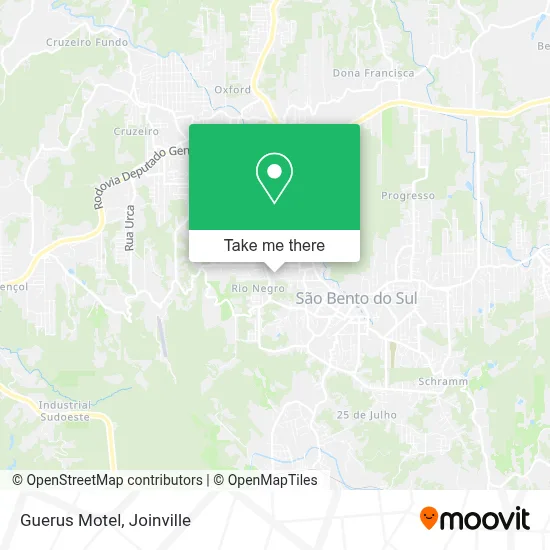 Guerus Motel map