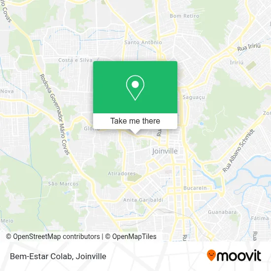 Bem-Estar Colab map
