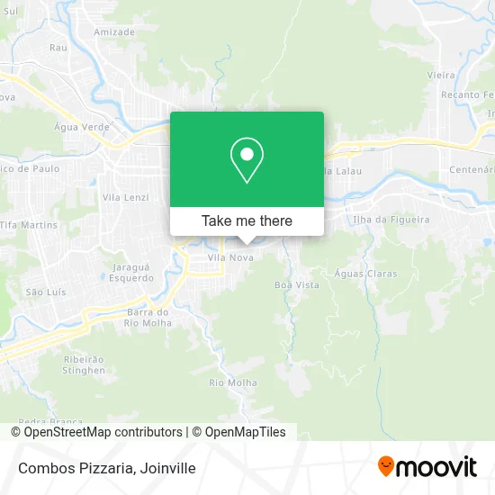Combos Pizzaria map