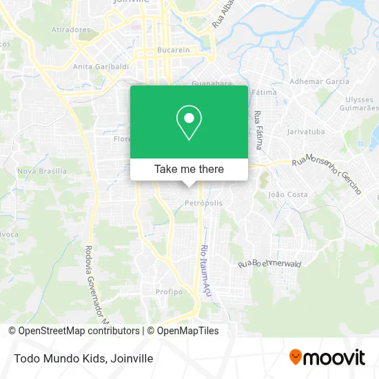 Todo Mundo Kids map
