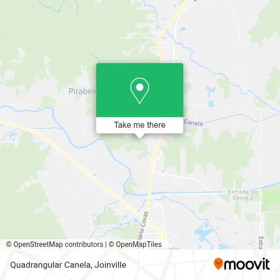 Quadrangular Canela map