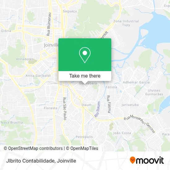 Jlbrito Contabilidade map