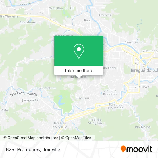 B2at Promonew map