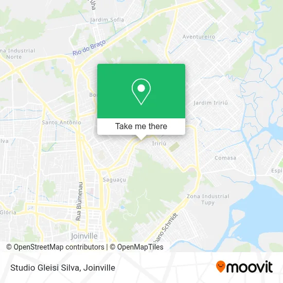 Studio Gleisi Silva map