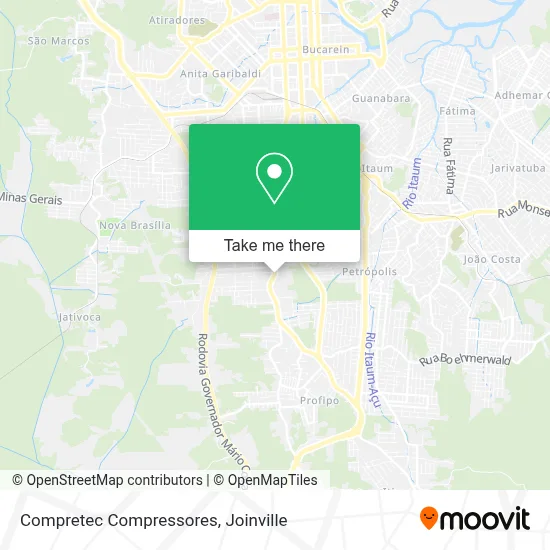 Compretec Compressores map