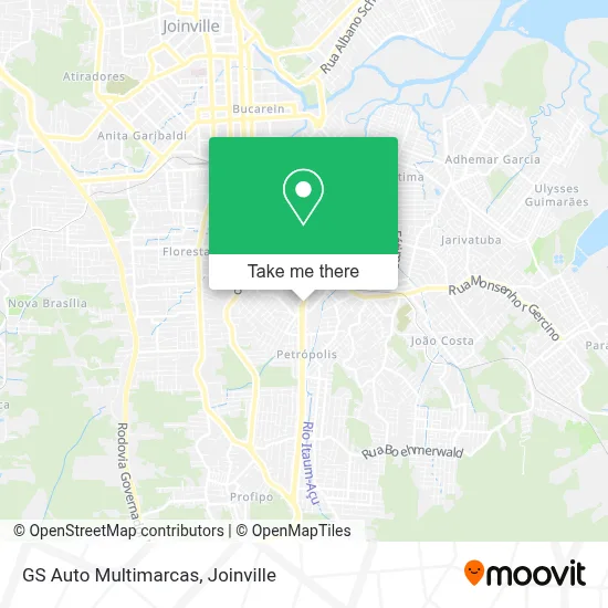 GS Auto Multimarcas map