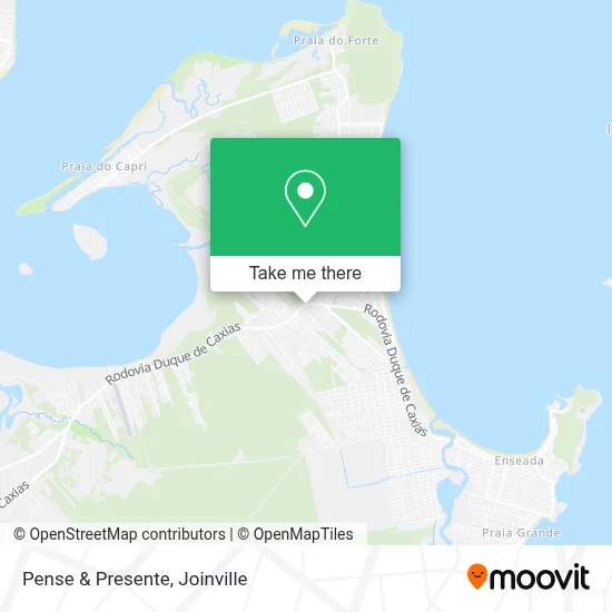 Pense & Presente map
