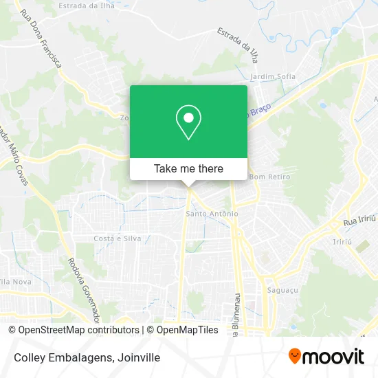 Colley Embalagens map