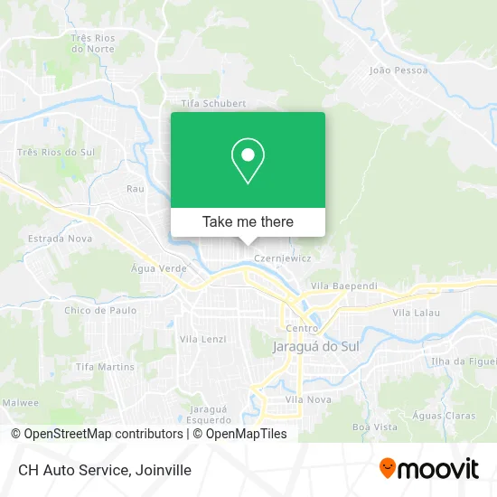 CH Auto Service map