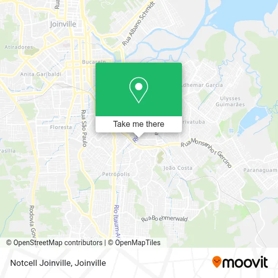Notcell Joinville map