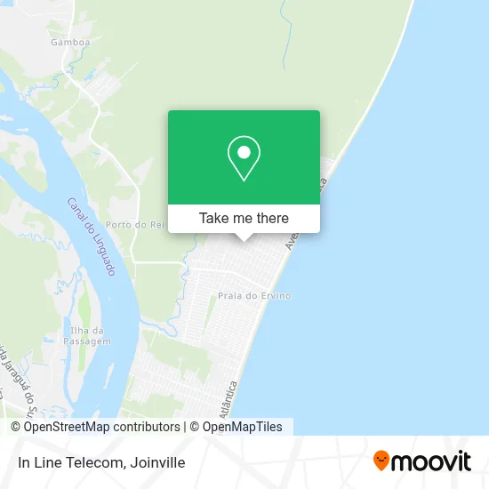 In Line Telecom map