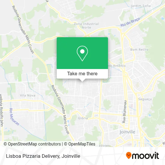 Lisboa Pizzaria Delivery map