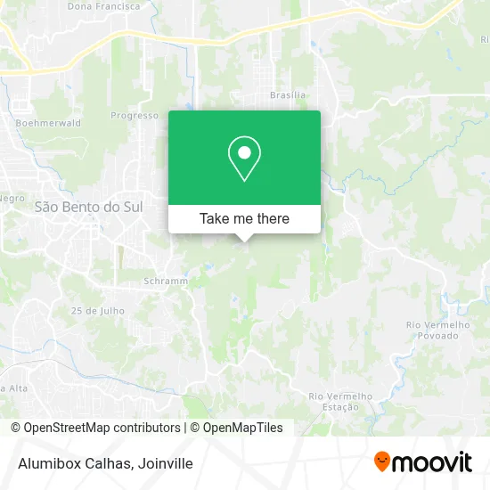 Alumibox Calhas map