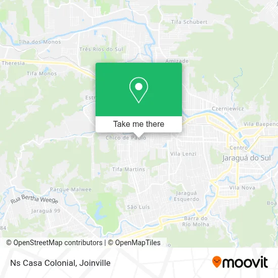 Ns Casa Colonial map