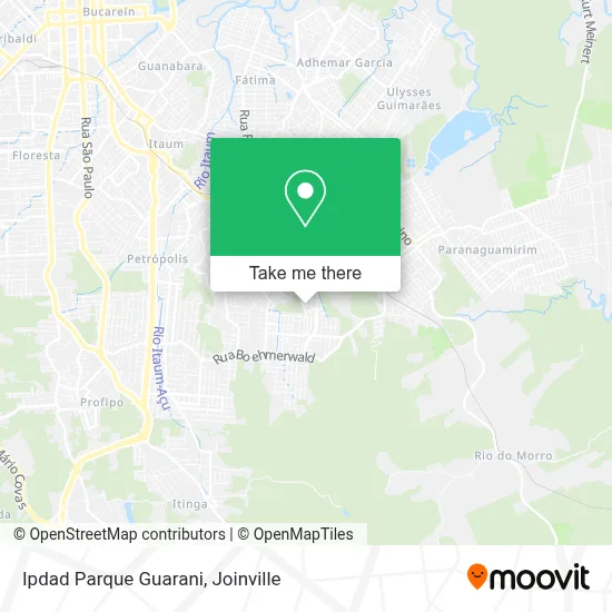 Ipdad Parque Guarani map