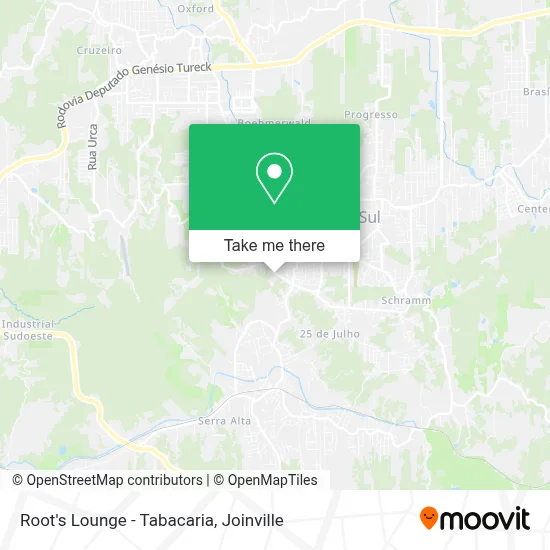 Root's Lounge - Tabacaria map