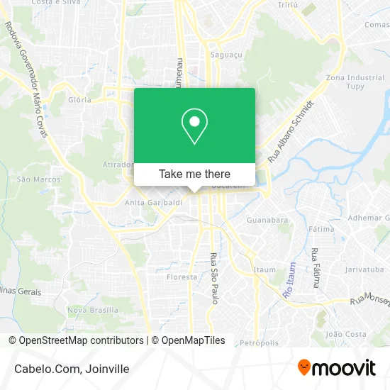 Cabelo.Com map