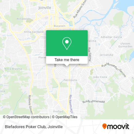 Blefadores Poker Club map