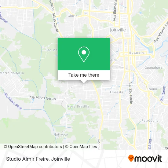 Studio Almir Freire map