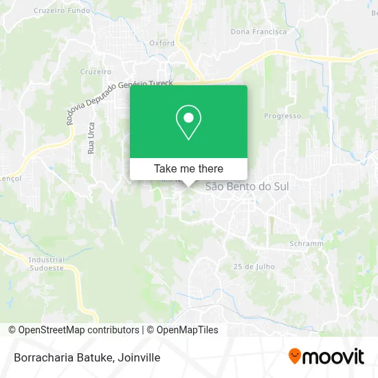 Borracharia Batuke map