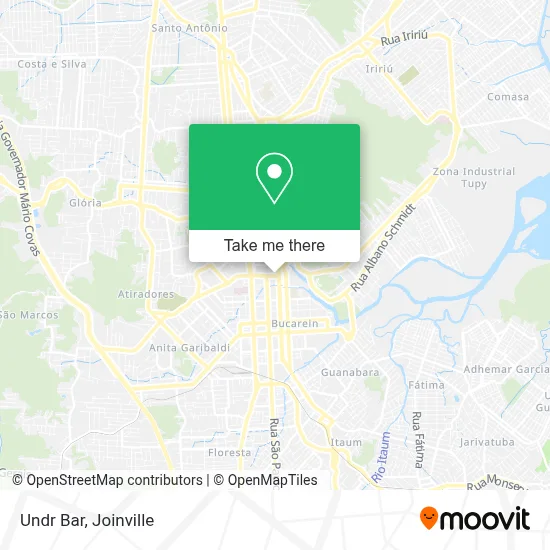 Undr Bar map