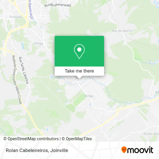 Rolan Cabeleireiros map