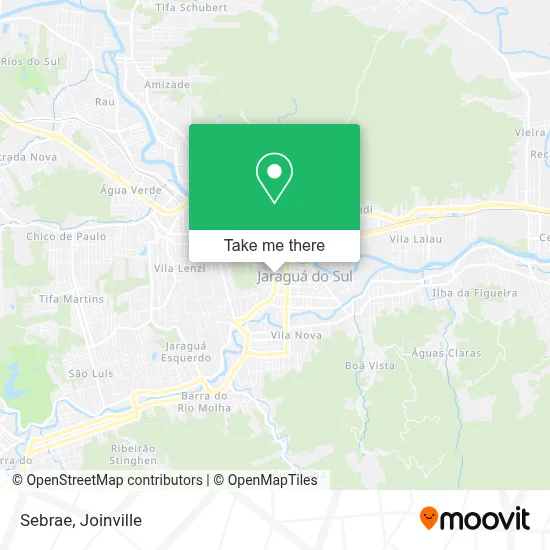 Sebrae map