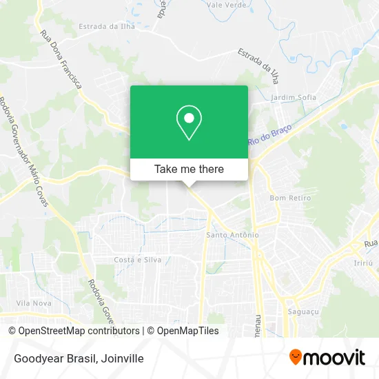 Goodyear Brasil map