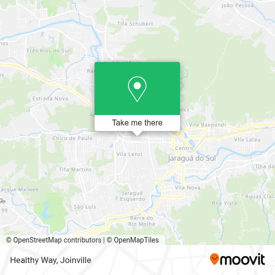 Healthy Way map