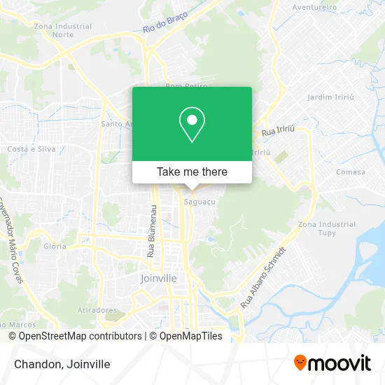 Chandon map