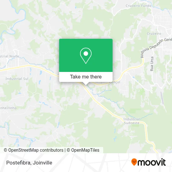Postefibra map