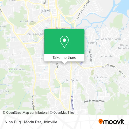 Nina Pug - Moda Pet map