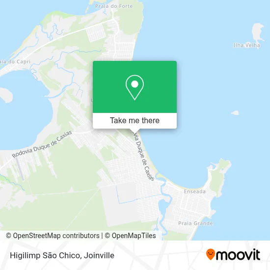 Higilimp São Chico map