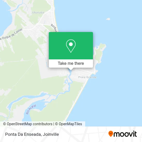 Ponta Da Enseada map