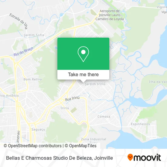 Bellas E Charmosas Studio De Beleza map